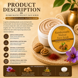 Kumkumadi face scrub for dead skin removal