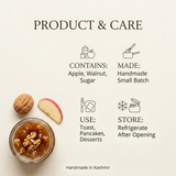 Natural Apple Walnut Fruit Preserve