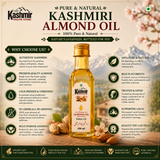 Premium Kashmiri Almond Oil for Skin and Hair