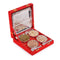 erfect Gift With Silver Platted Small Bowl + Tray + Spoons in a Royal Red Box – Diwali Gift Box