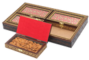 4 in One Combo Royal Patterned Dry Fruits Box – 4 Types of Dry Fruits Diwali Gift Box freeshipping - Kashmir Online Store